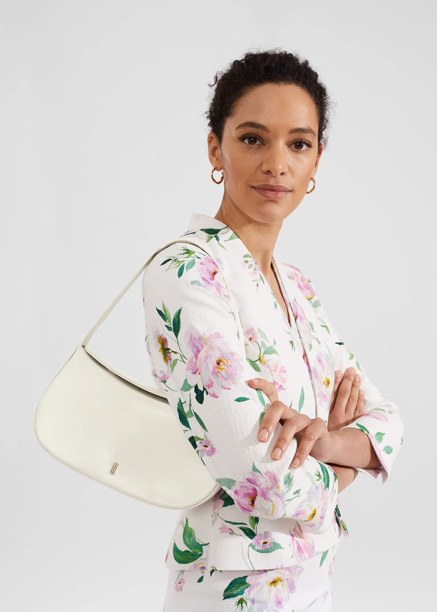 Paris Leather Shoulder Bag 