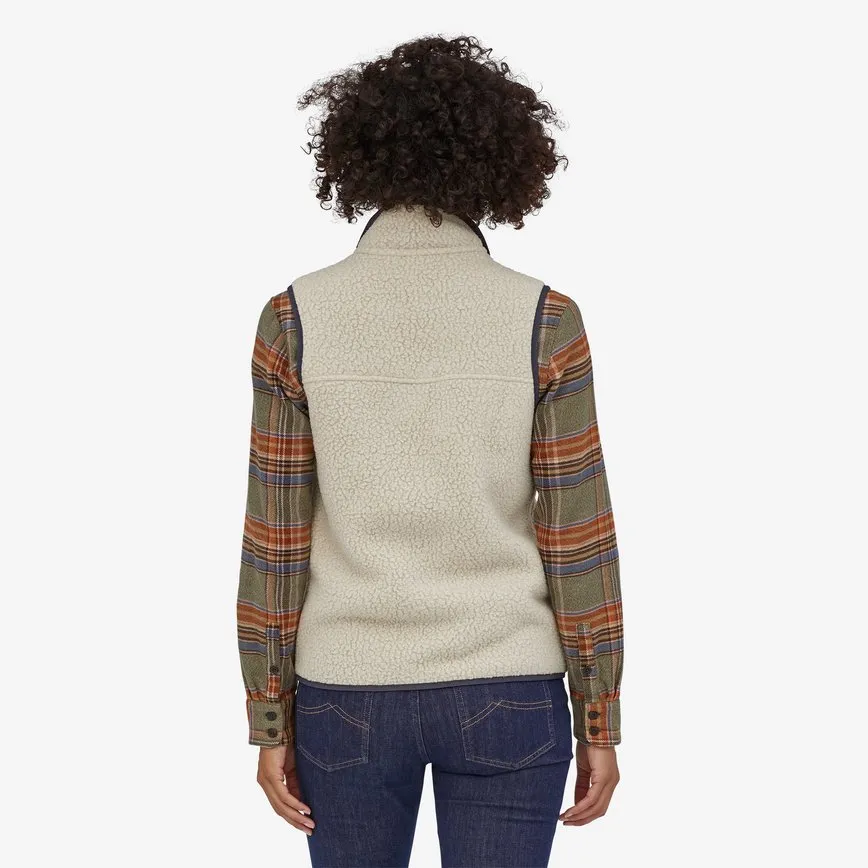 Patagonia - W's Retro Pile Vest - Pelican-