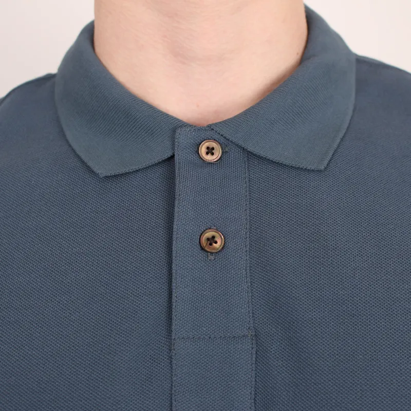 Paul Smith Indigo Zebra Polo Shirt