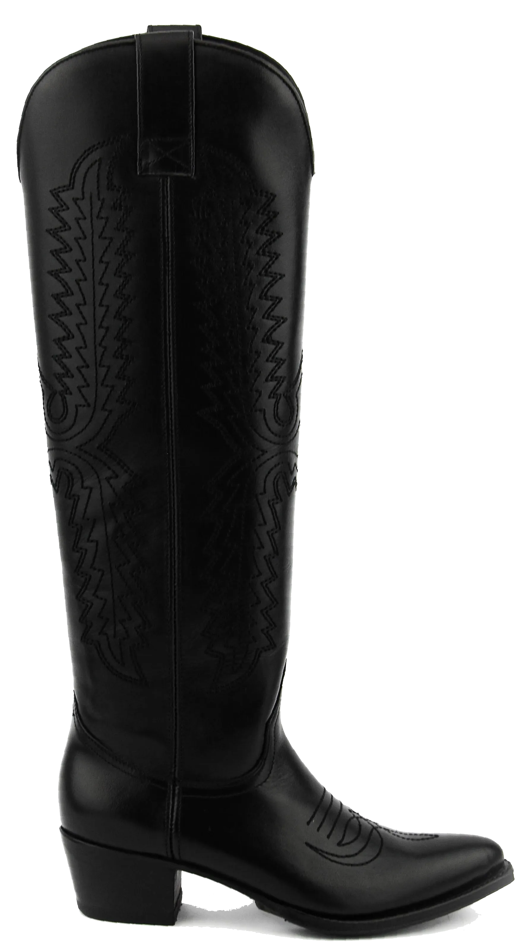 PAUL WARMER / SC  PAUL WARMER ICONIC WESTERN BOOT BLACK