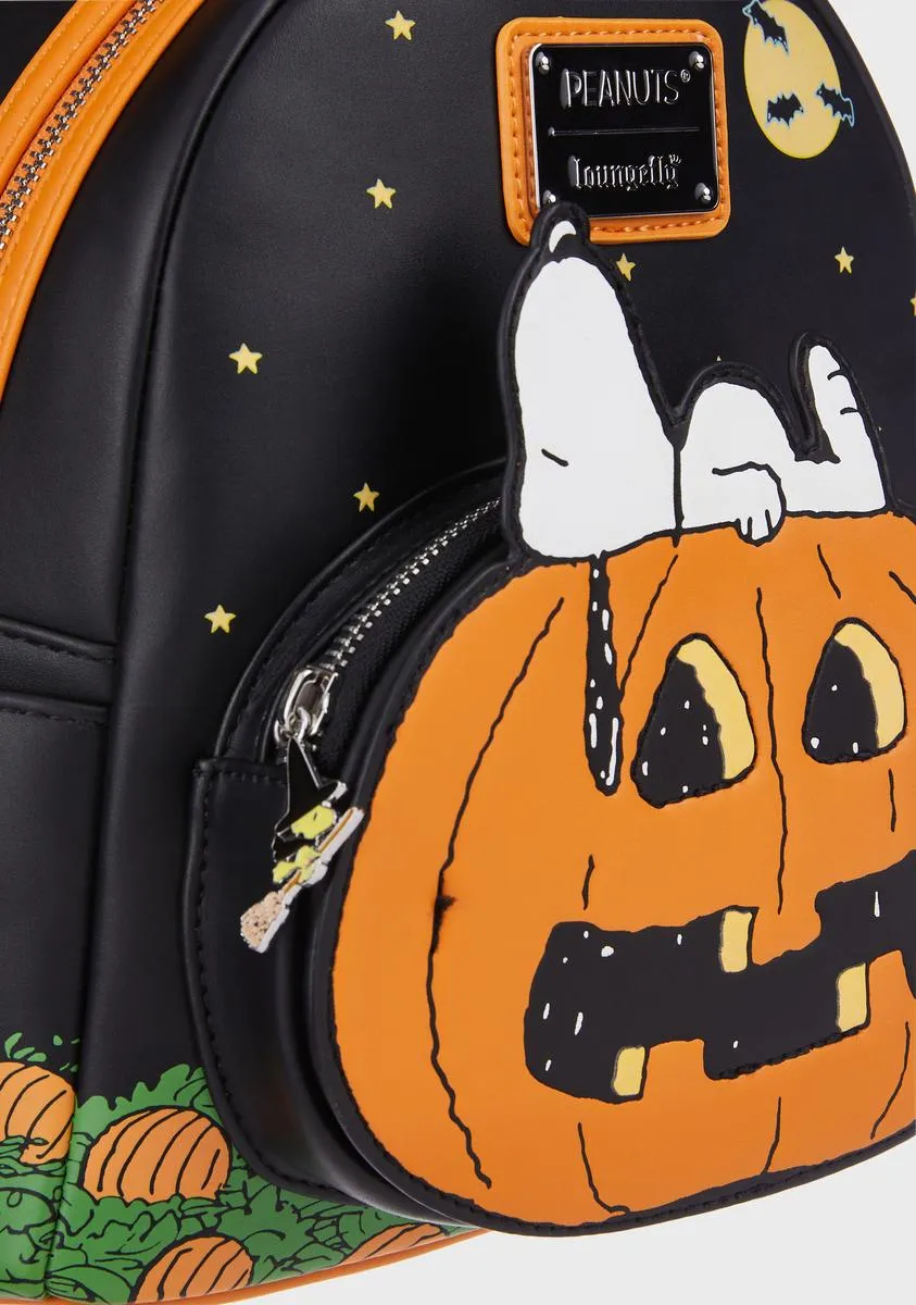 Peanuts Great Pumpkin Snoopy Mini Backpack-