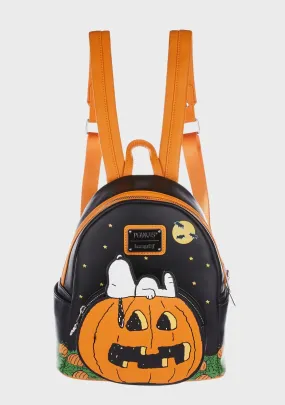 Peanuts Great Pumpkin Snoopy Mini Backpack-