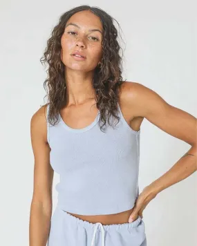   Perfectwhitetee Blondie Tank Perwinkle  