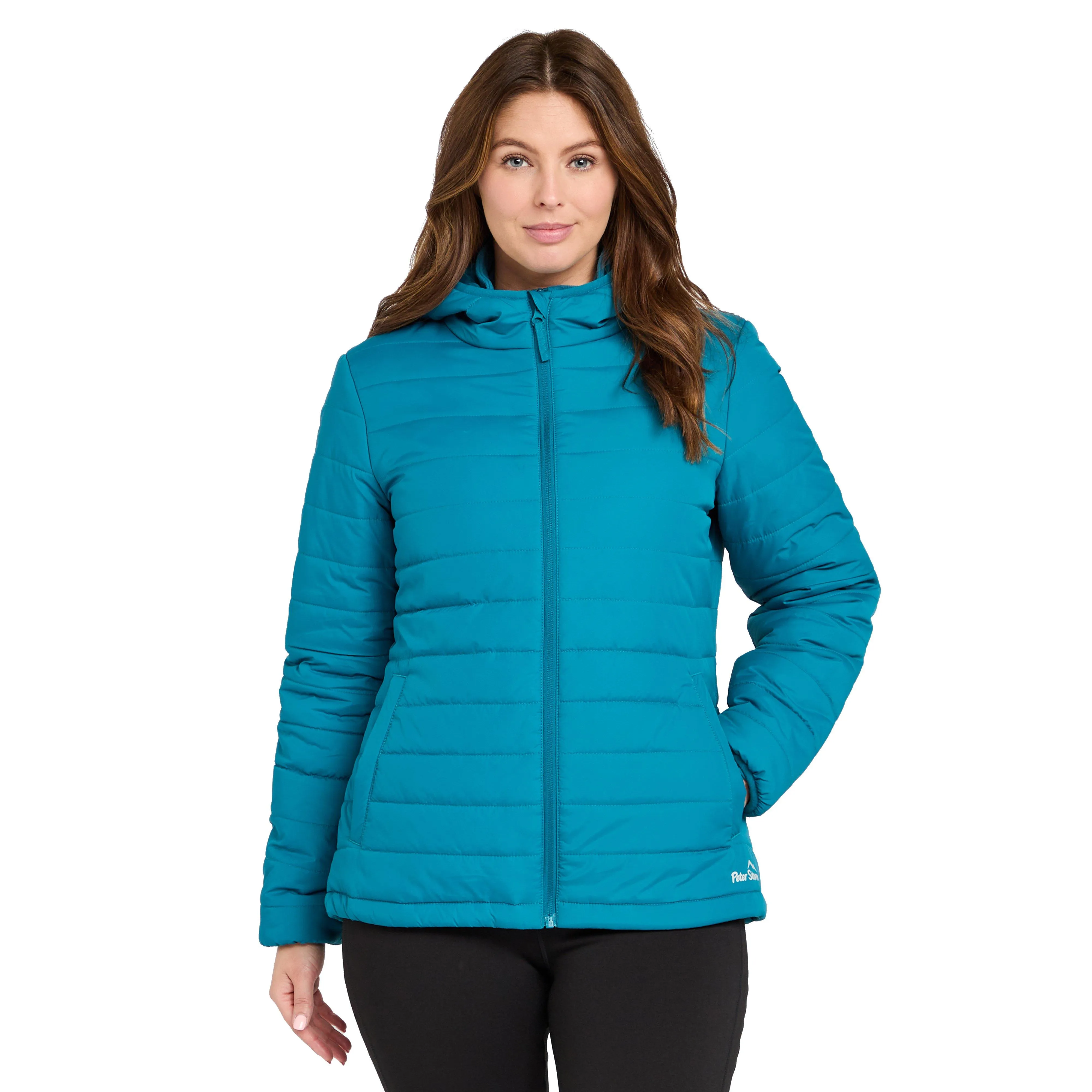Peter Storm Womens Blisco II Hooded Jacket Teal | Ultimate Outdoors