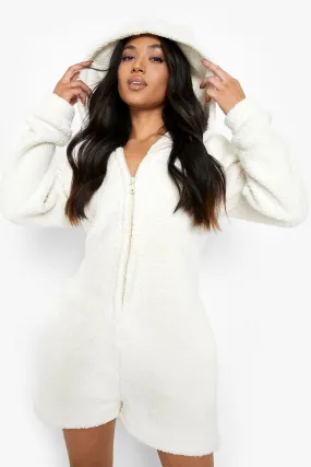 Petite Fluffy Romper