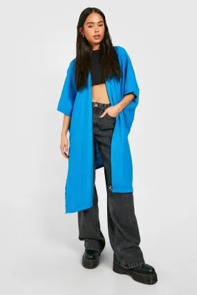 Petite Oversized Waterfall Cardigan