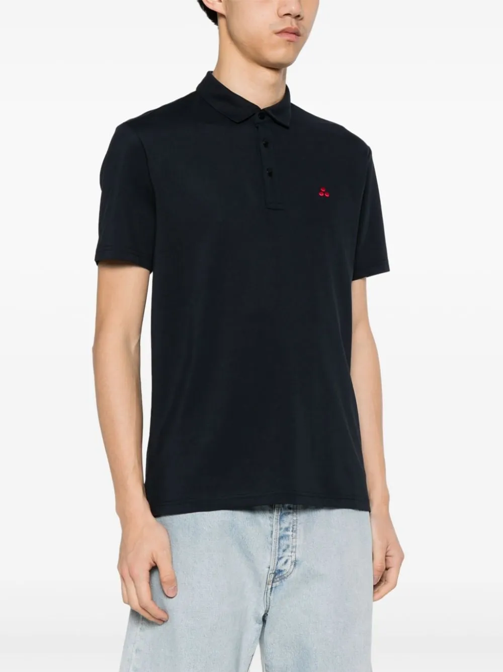 Peuterey    Peuterey Logo Cotton Polo Shirt