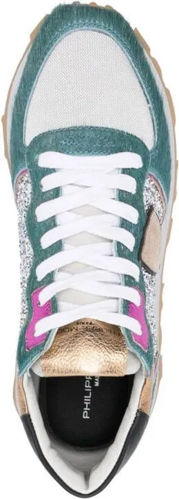 Philippe Model Paris Tropez Haute low-top sneakers Green