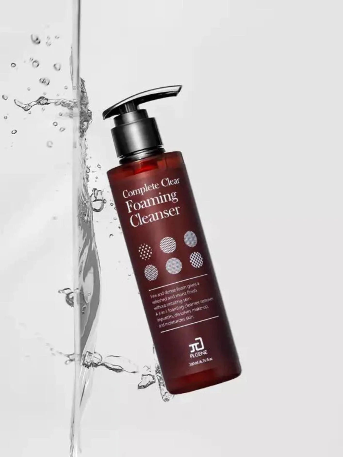 PI.GENE Complete Clear Foaming Cleanser 200ml