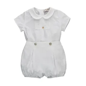Pili Carrera Elegant Romper For Baby Girls