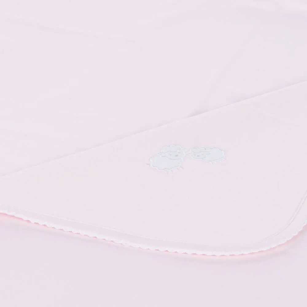Pink Sweetest Sheep Blanket (72cm)