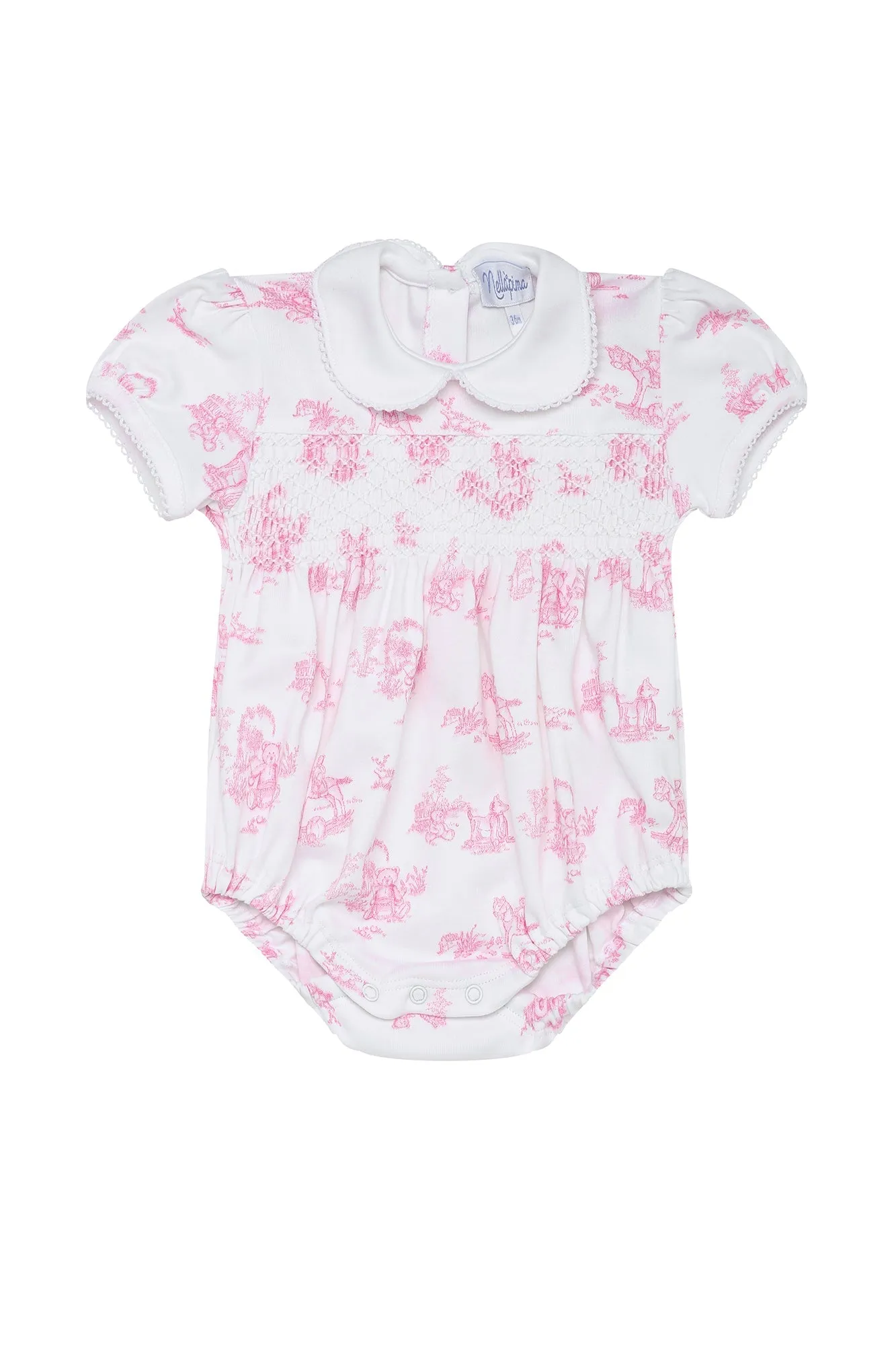 Pink Toile Baby Bubble