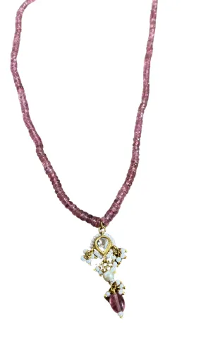 Pink Tourmaline Ncklc