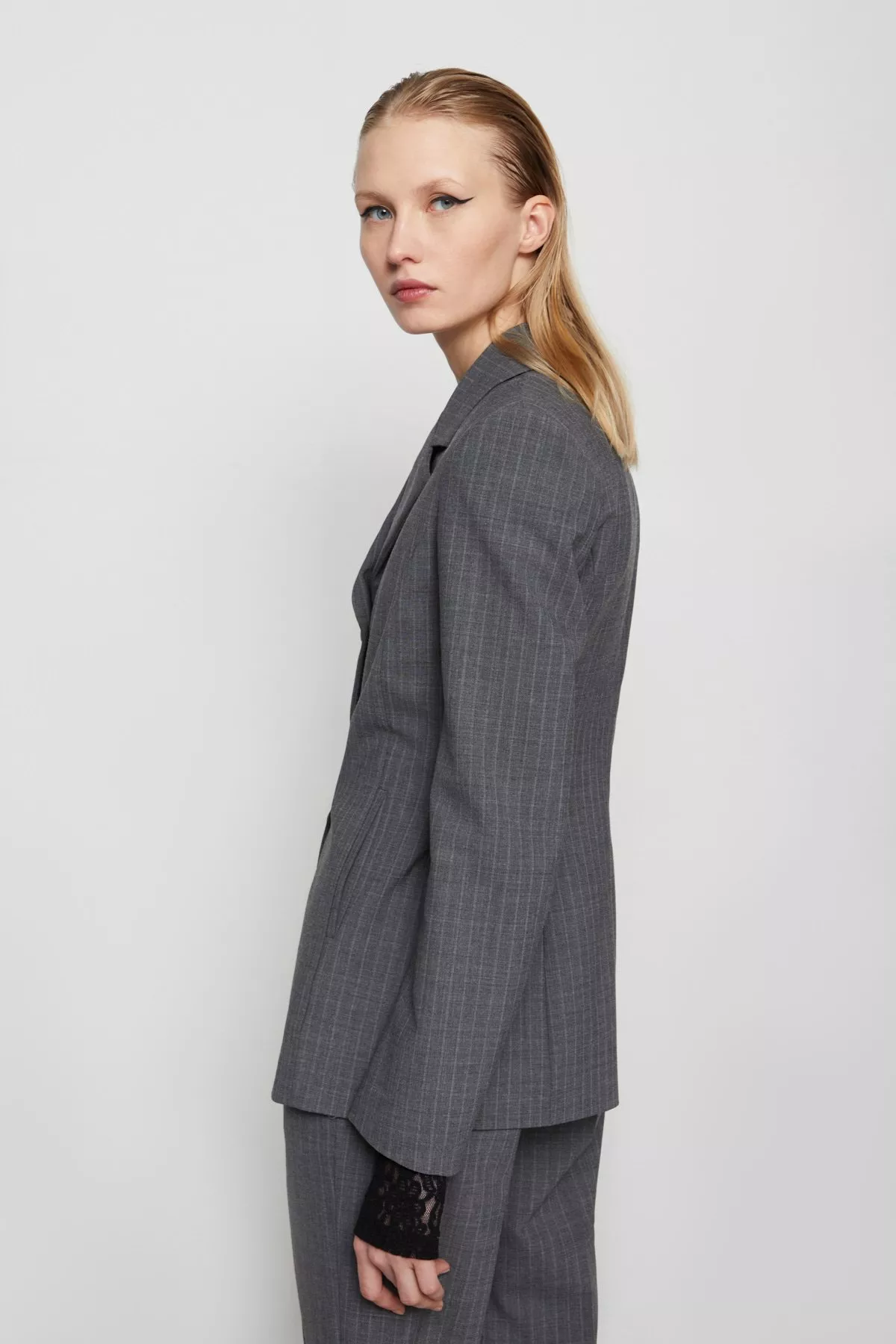 Pinstripe jacket