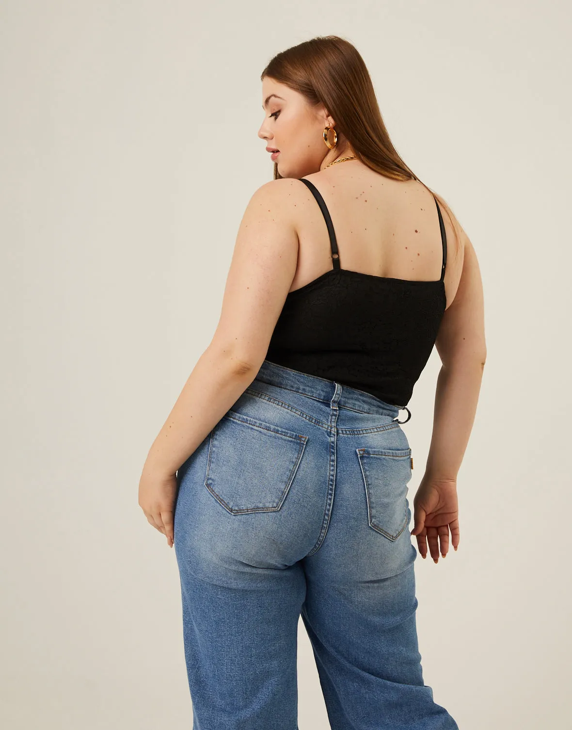 Plus Size Lacey Cami Tank