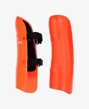 POC Kid's Shins Classic Ski Shin Guards - Orange | George Fisher UK