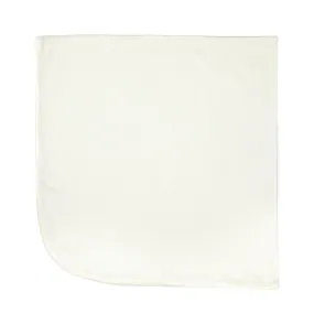 pointelle blanket - ivory