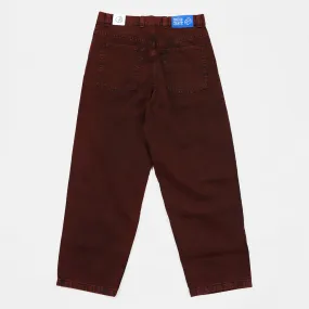 Polar Skate Co. - Big Boy Denim Jeans - Red Black