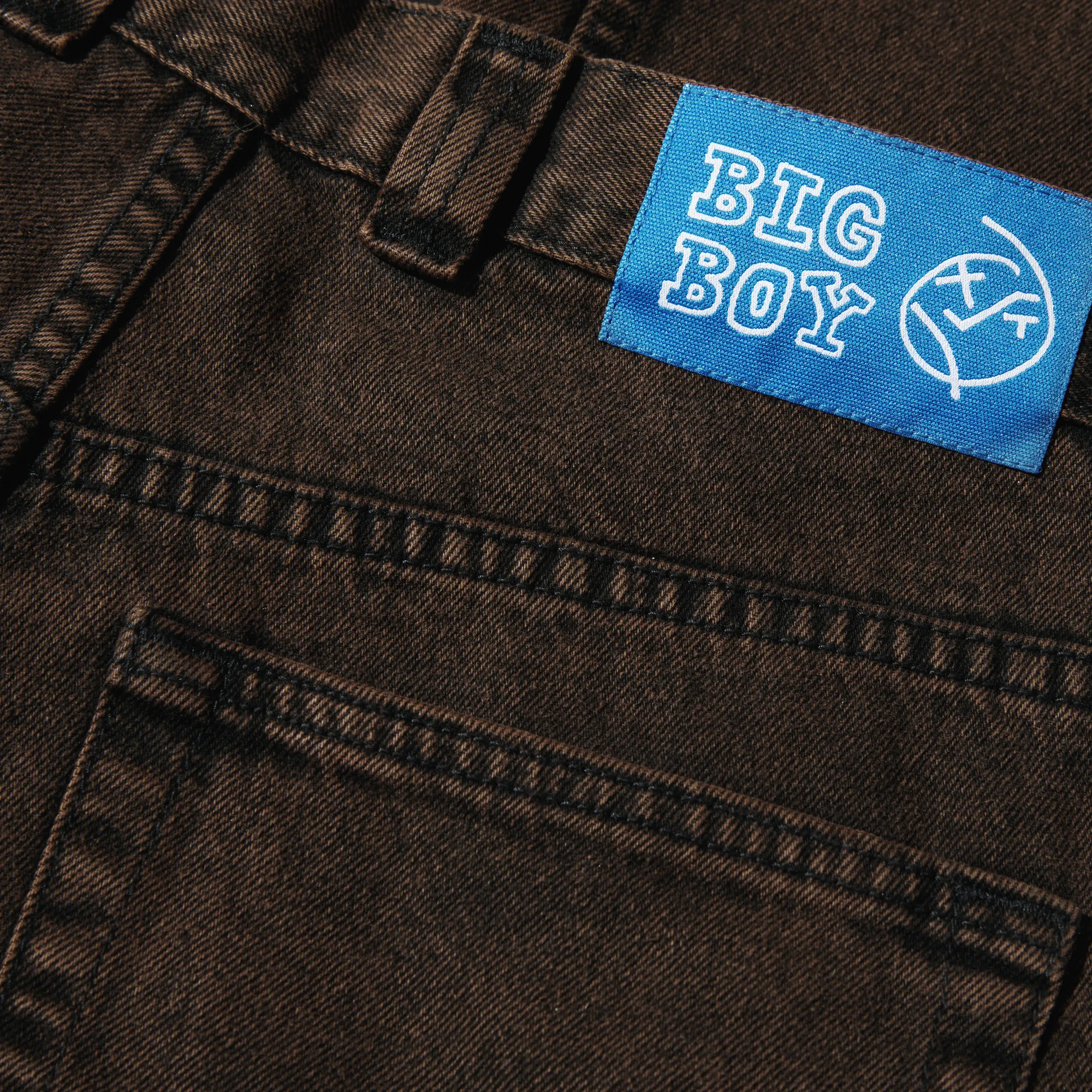 POLAR SKATE CO BIG BOY JEANS BROWN BLACK