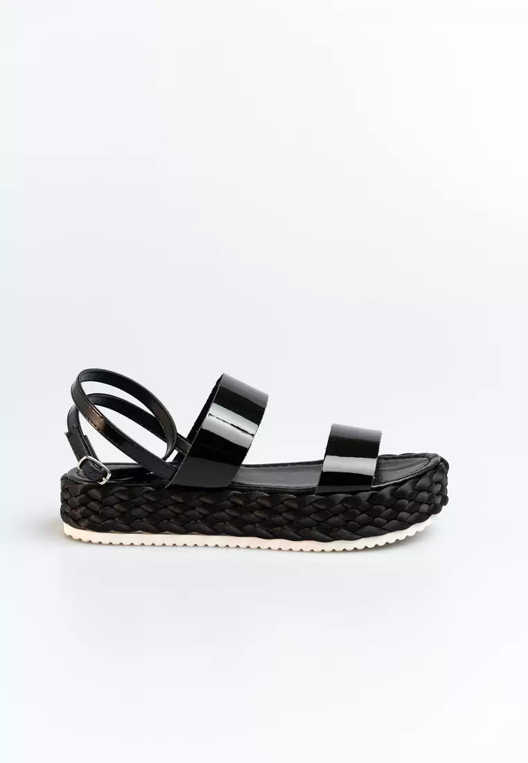 Pollini Pollini Women's Black Sandals