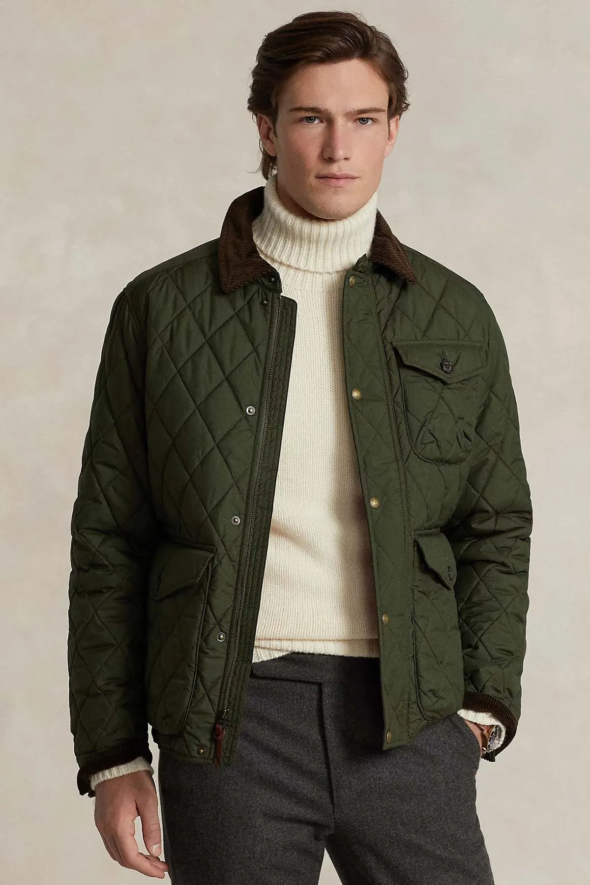 Polo Ralph Lauren Kapitone Dolgulu Mont
