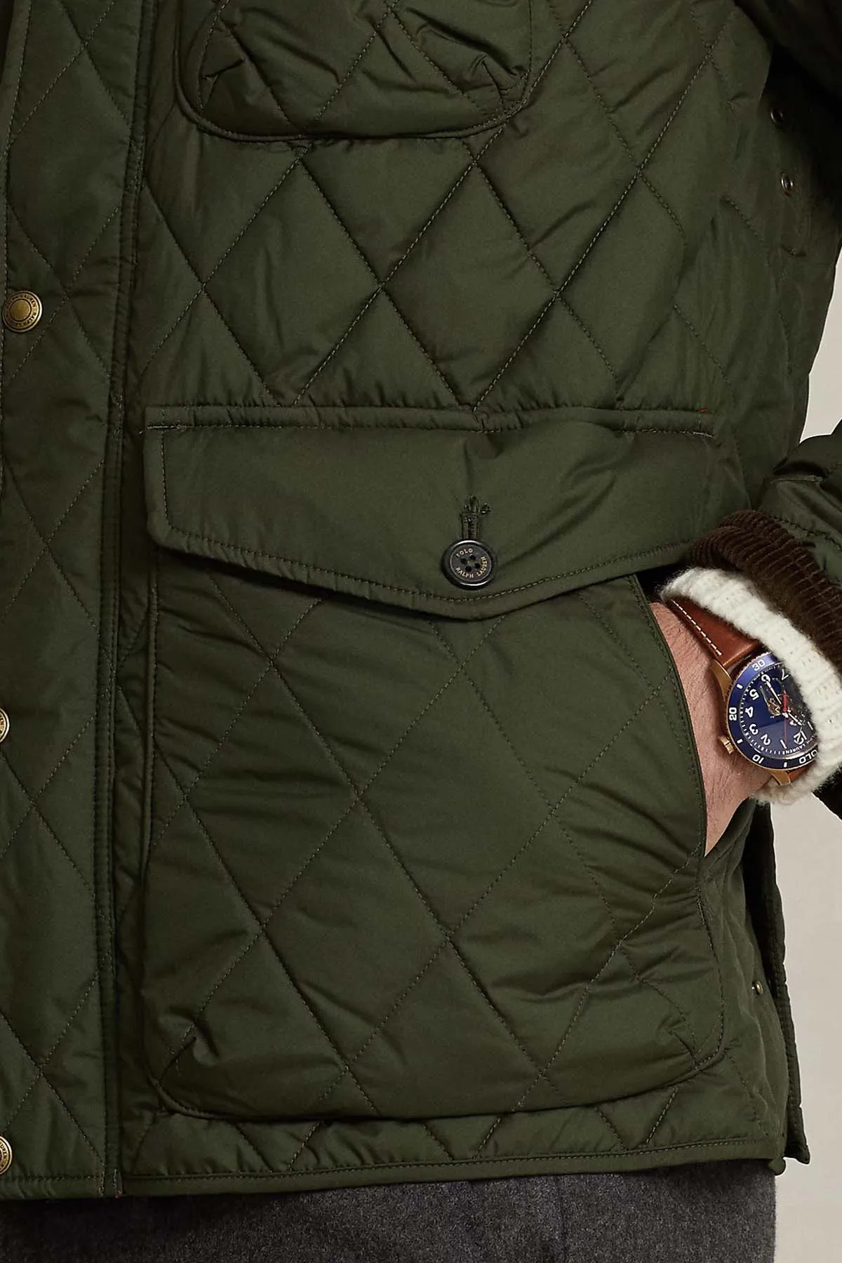 Polo Ralph Lauren Kapitone Dolgulu Mont