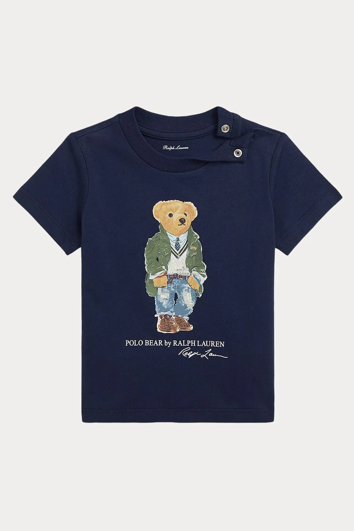 Polo Ralph Lauren Kids 18-24 Aylk Unisex Bebek Polo Bear T-shirt