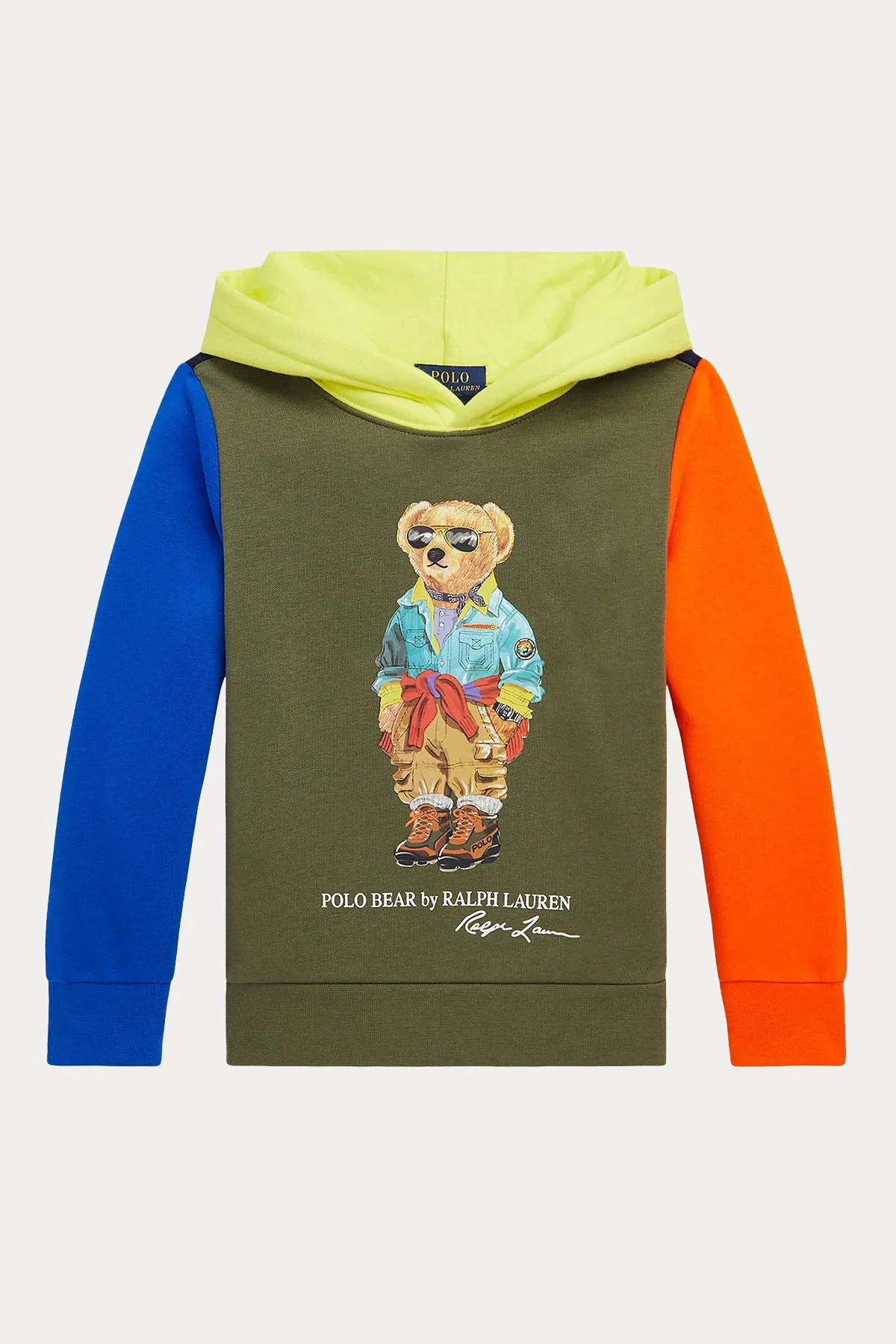 Polo Ralph Lauren Kids 3-4 Ya Erkek ocuk Polo Bear Kapüonlu Sweatshirt