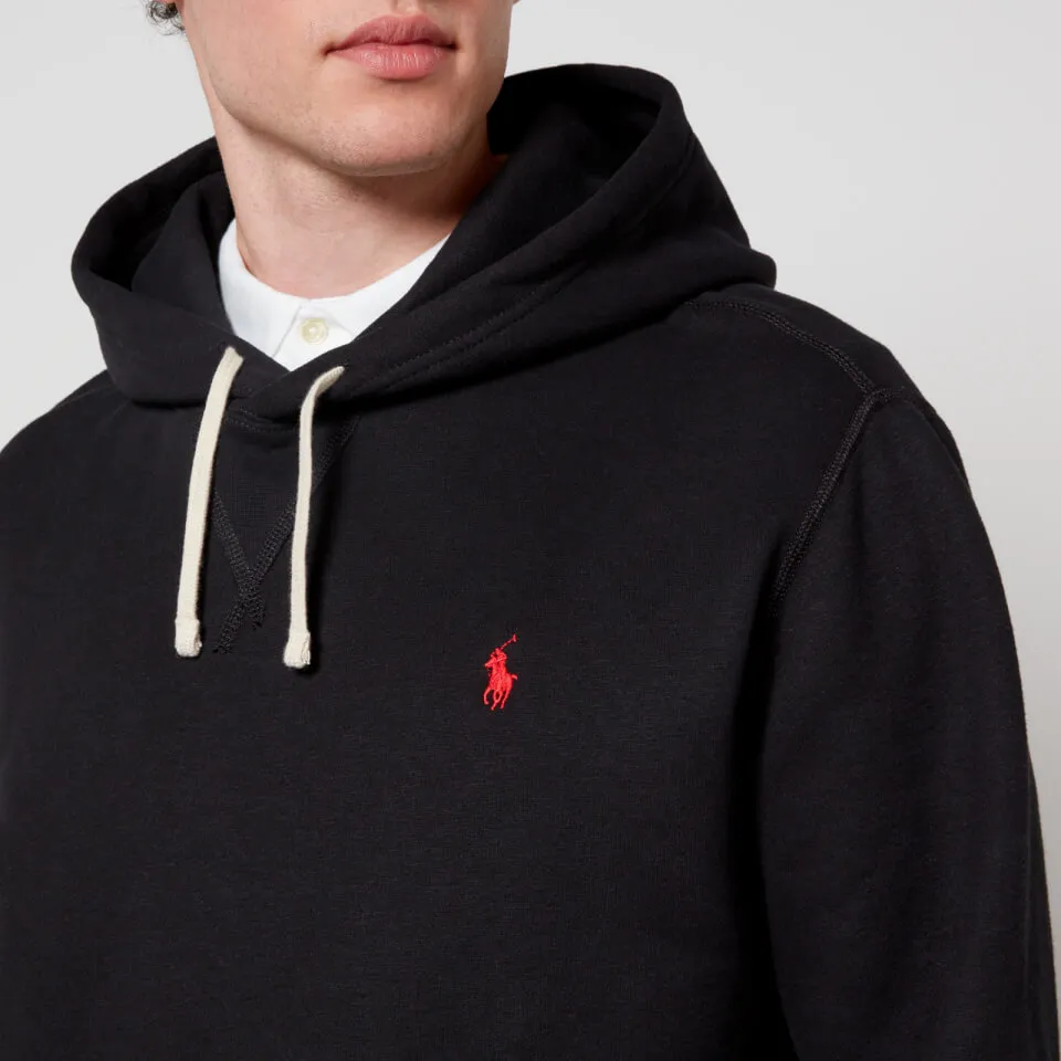 Polo Ralph Lauren Logo Cotton-Jersey Hoodie - S | Coggles