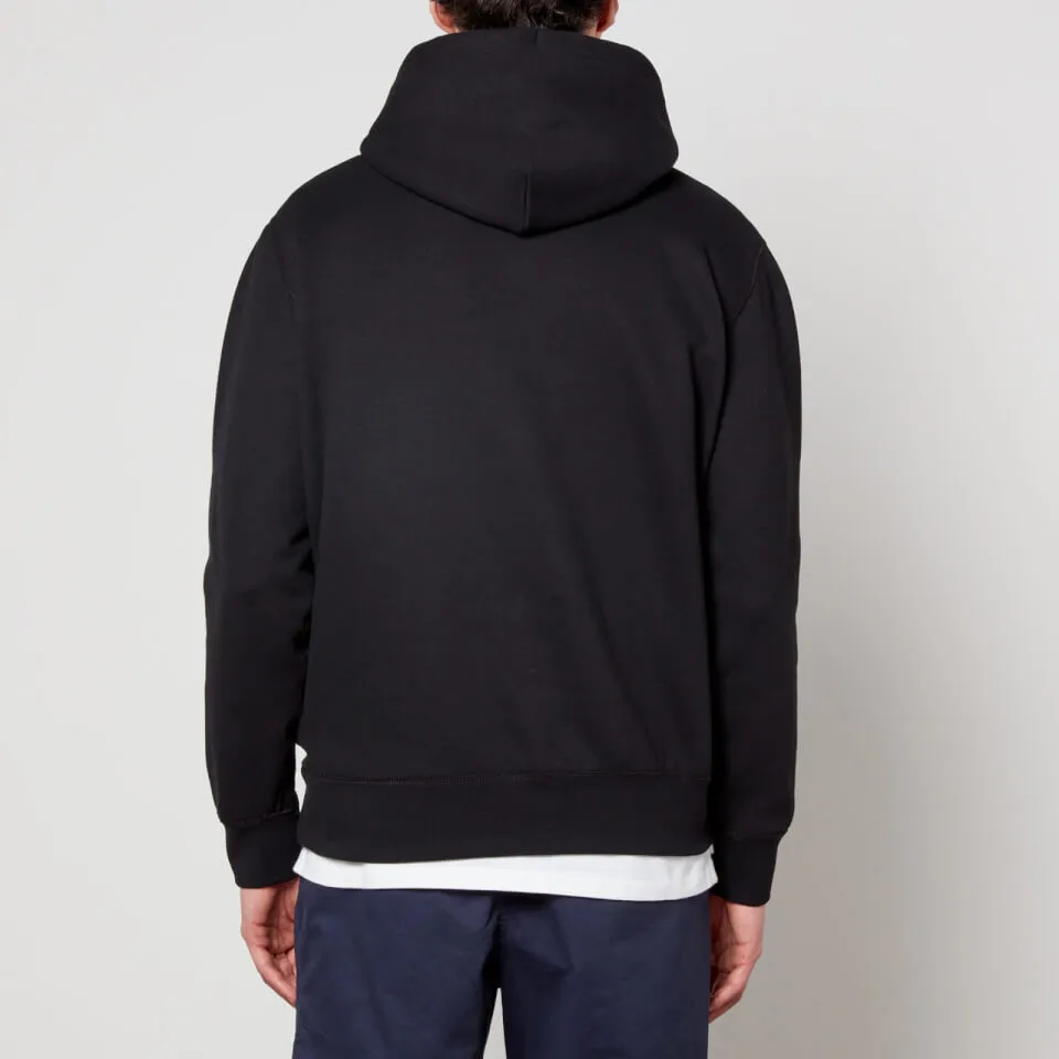 Polo Ralph Lauren Logo Cotton-Jersey Hoodie - S | Coggles
