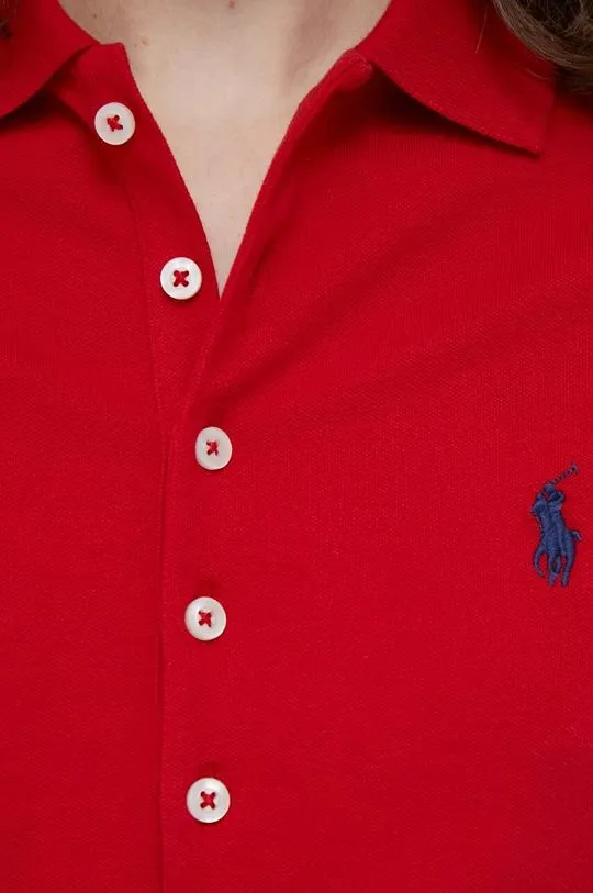 Polo Ralph Lauren polo shirt women’s red color