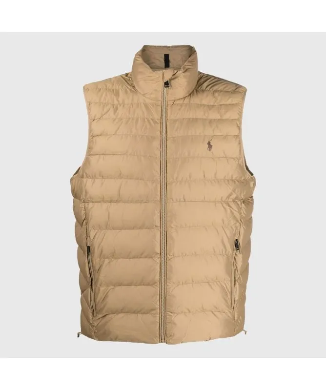 Polo Ralph Lauren Terra padded Vest | Khaki-710914232002 -kular fashion
