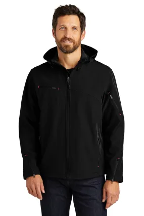 Port Authority®  Textured Hooded Soft Shell Jacket. J706