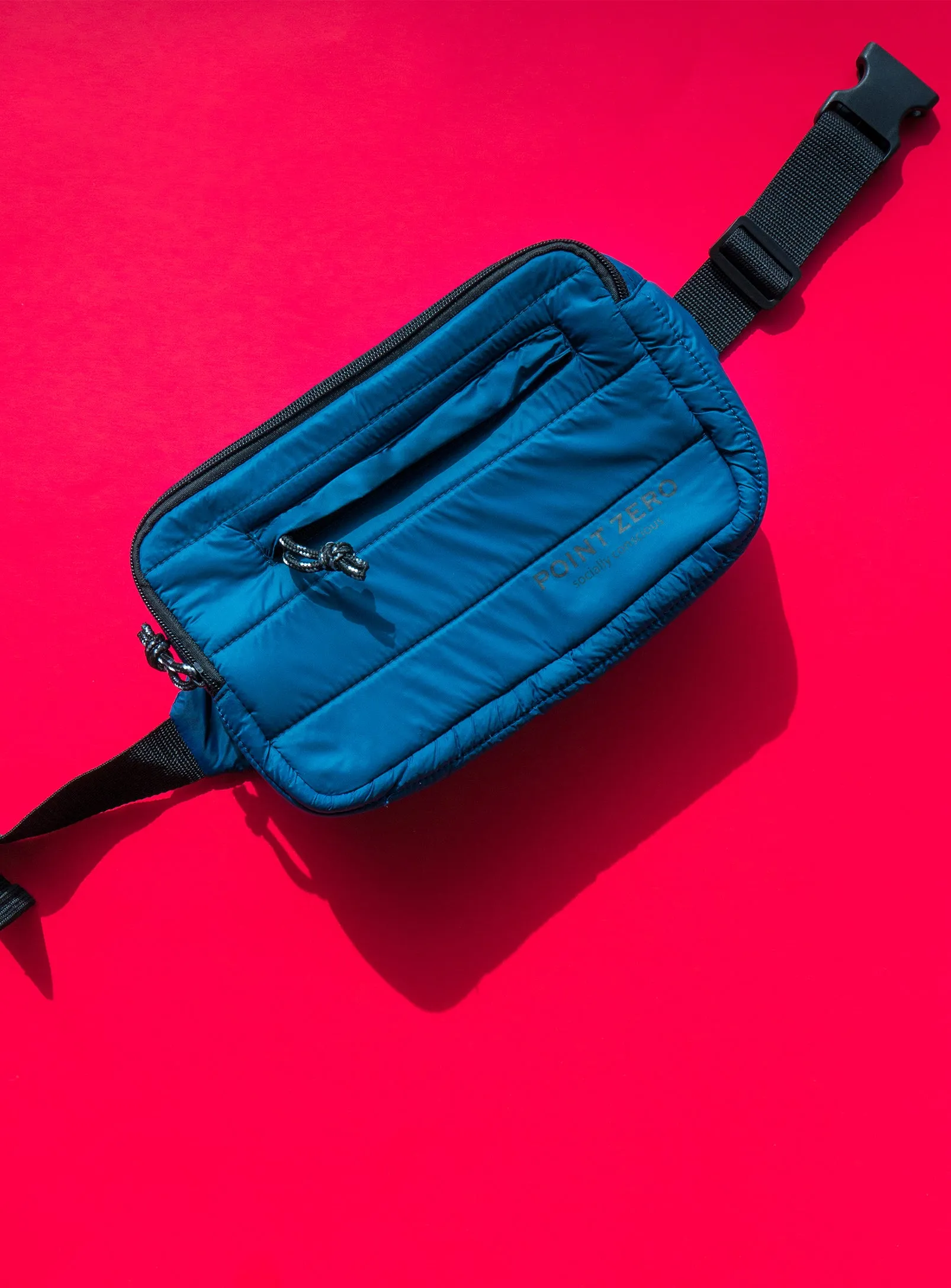 POUCH | Puffer belt bag||POCHETTE | Sac banane matelassé