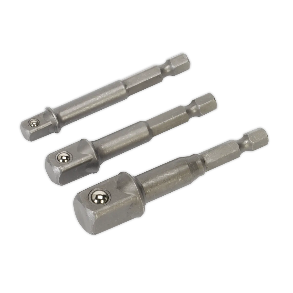 Power Tool Socket Adaptor Set 3pc
