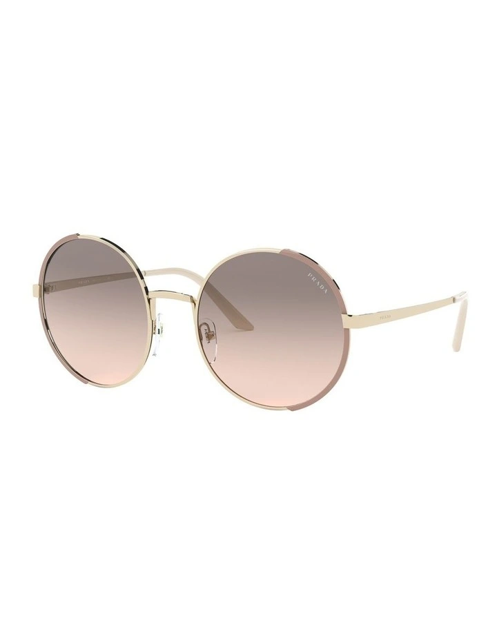 PR 59XS Gold Sunglasses