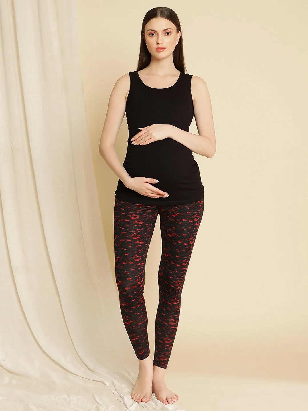 Pregnancy Printed Leggings