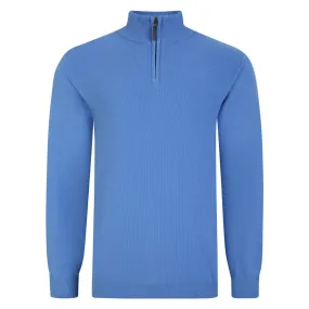 Premium Combed Cotton Quarter Zip Jumper