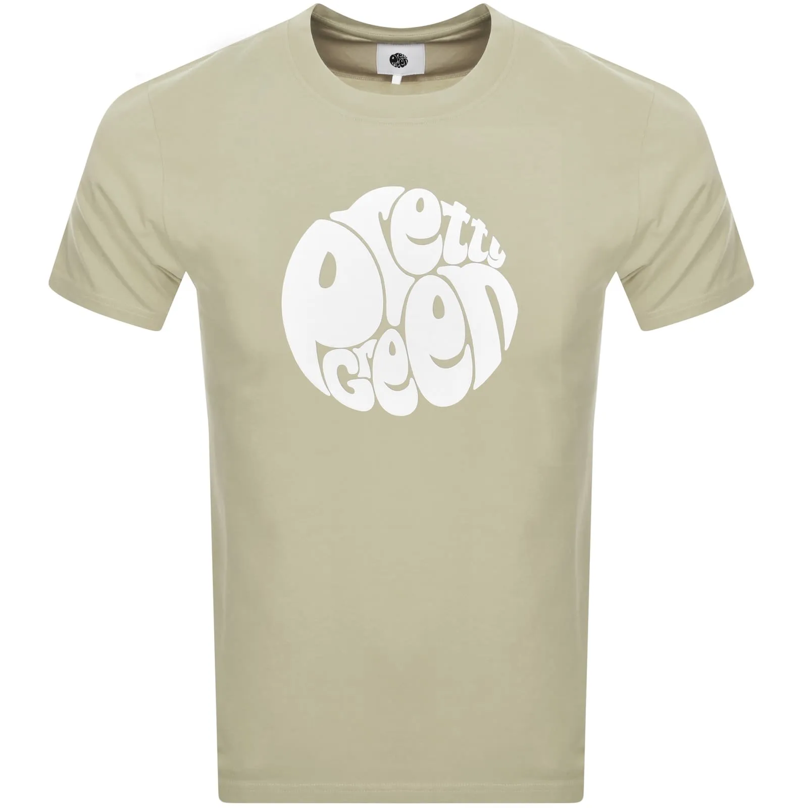 Pretty Green Gillespie Logo T Shirt Green