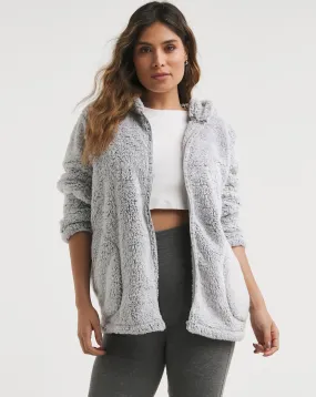 Pretty Secrets Zip Through Fleece Snuggle Top