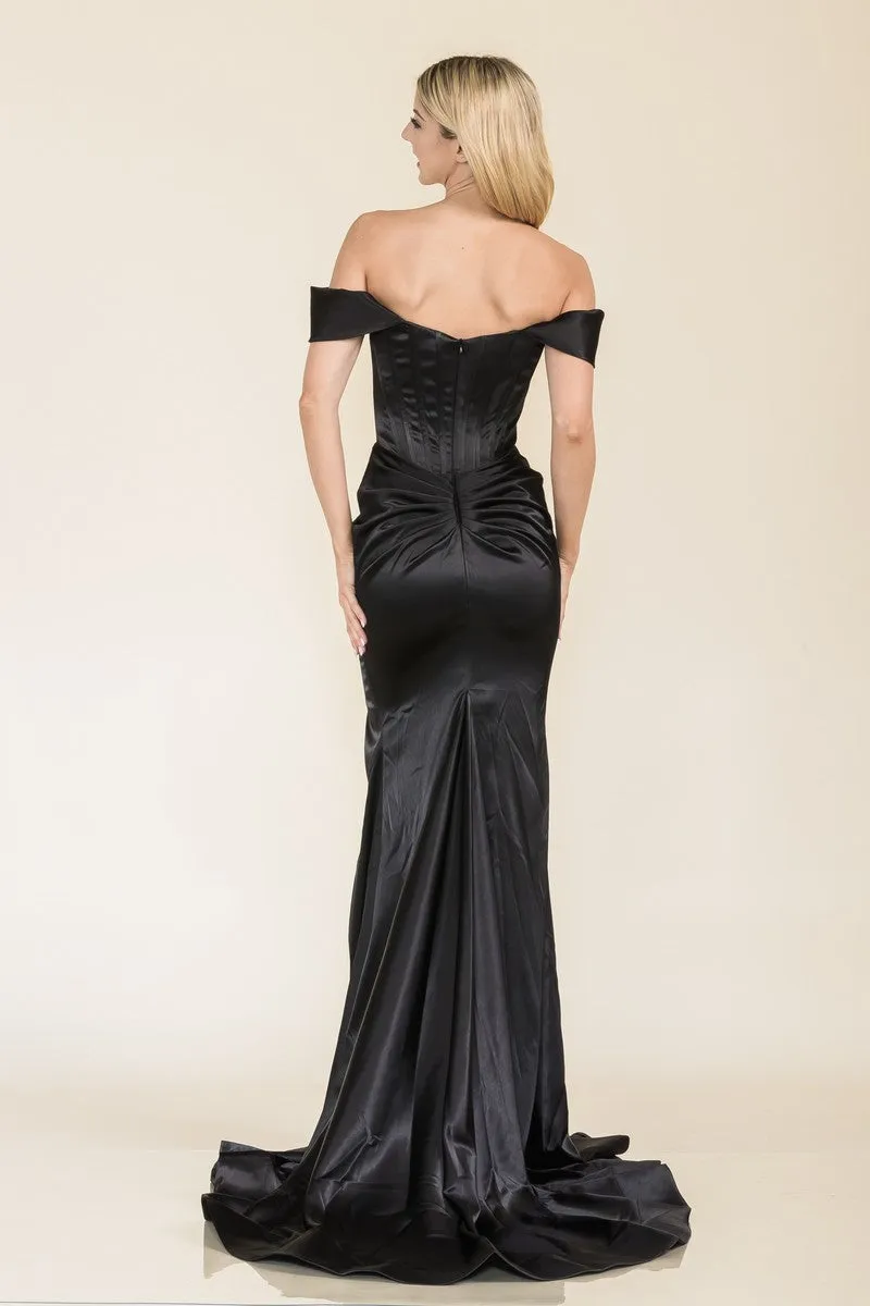 Prima Dress SA502311 Long Fitted Formal Prom Dress