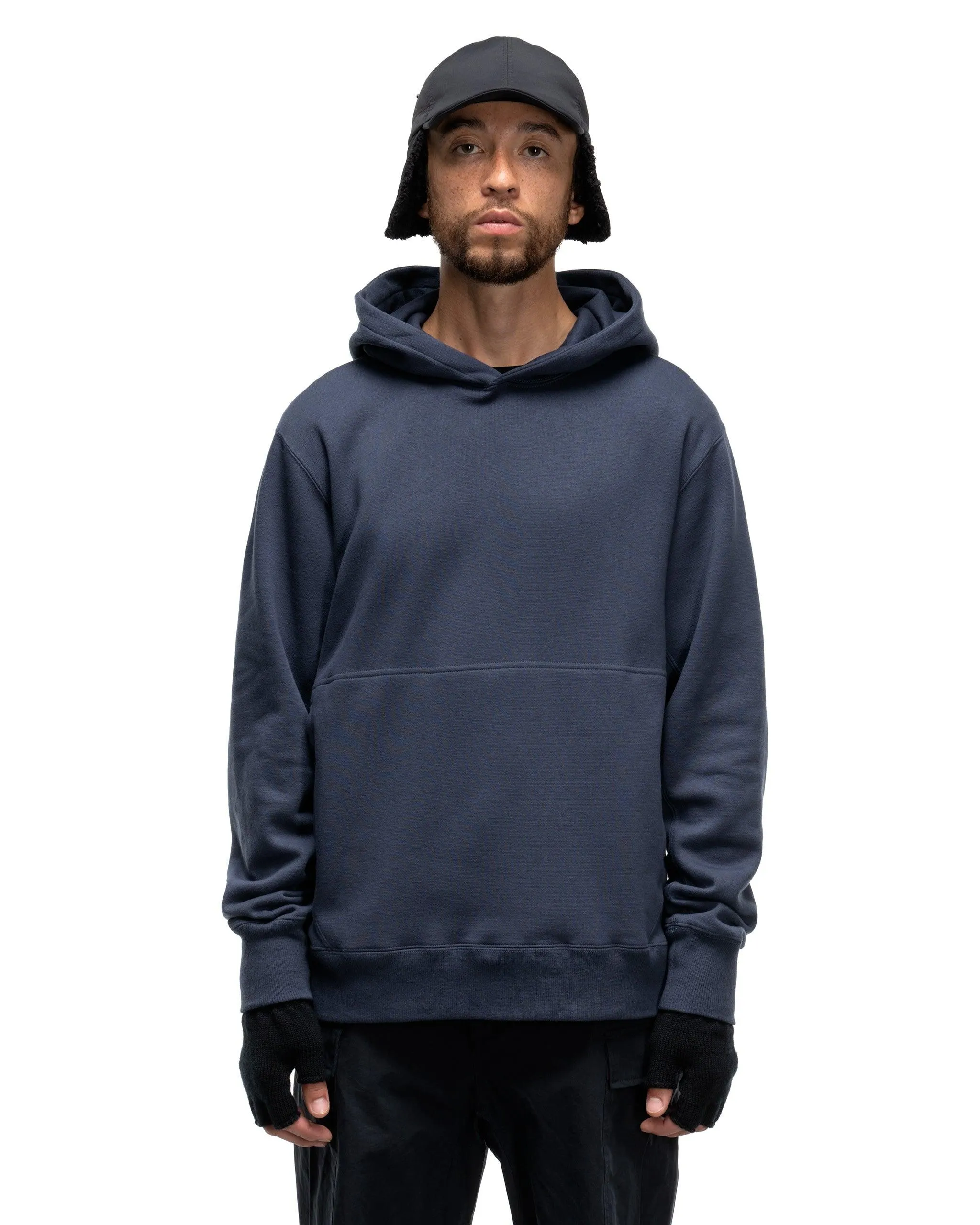 Prime Pullover Hoodie - Suvin Cotton Terry Navy