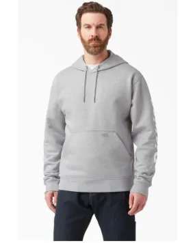 Product Name:  Dickies Men's Water Repellent Logo Sleeve Pullover Hooded Sweatshirt
