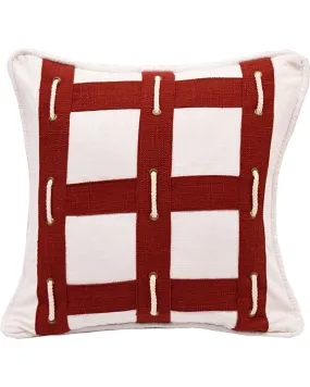 Product Name:  HiEnd Accents Linen Pillow With Rope