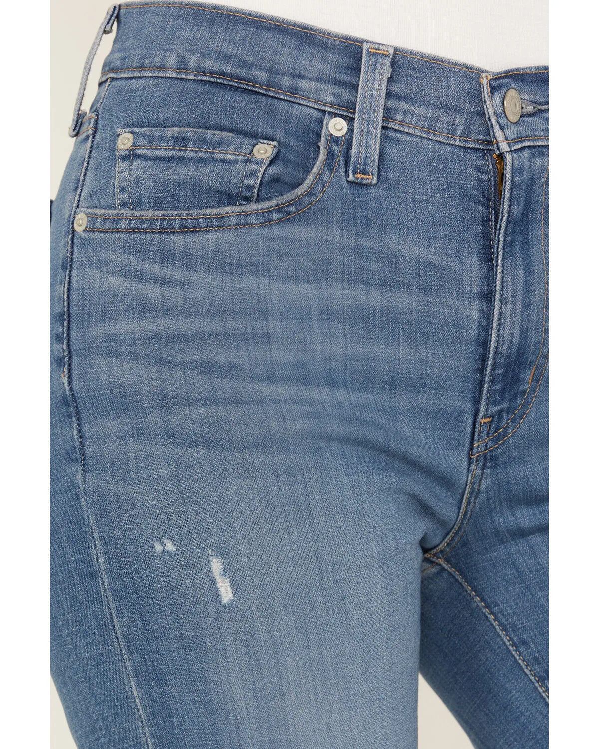 Product Name:  Levi's Women's Medium Wash High Rise 724 Slate Fixer Straight Jeans