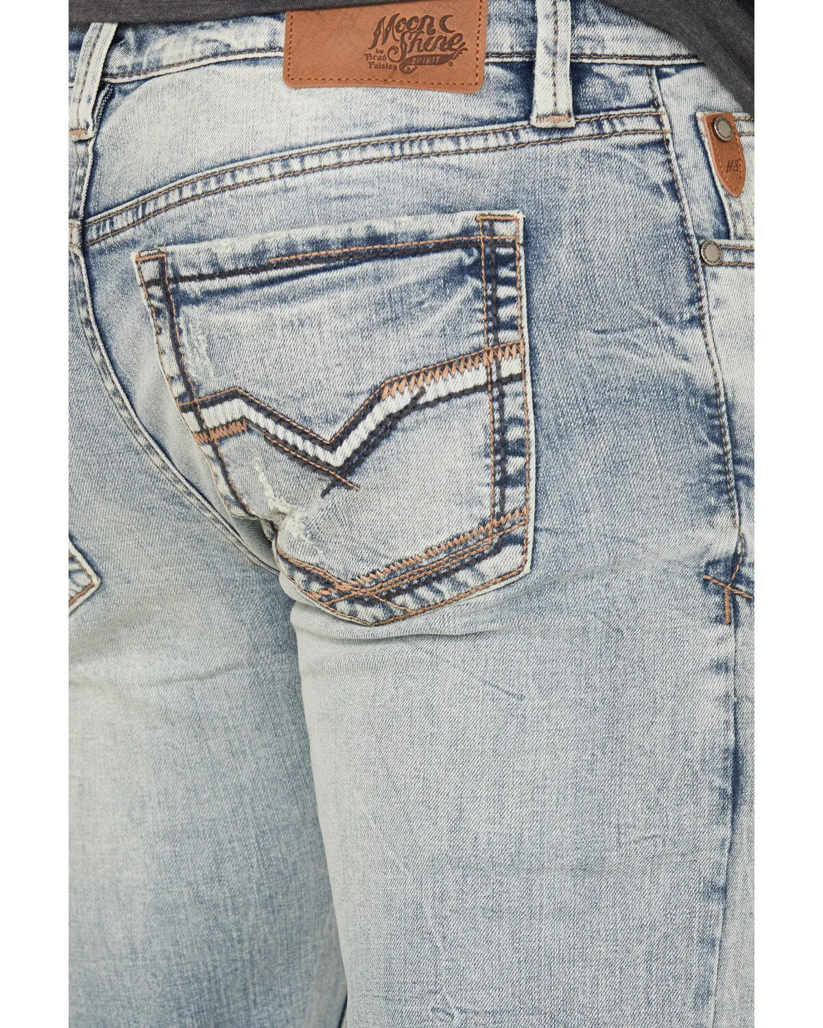 Product Name:  Moonshine Spirit Men's Sutton Light Wash Slim Stretch Denim Jeans