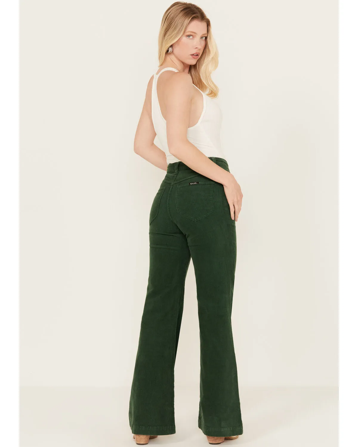 Product Name:  Rolla's Women's East Coast Corduroy Stretch Flare Jeans