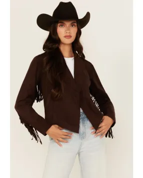 Product Name:  Shyanne Women's Faux Suede Fringe Jacket