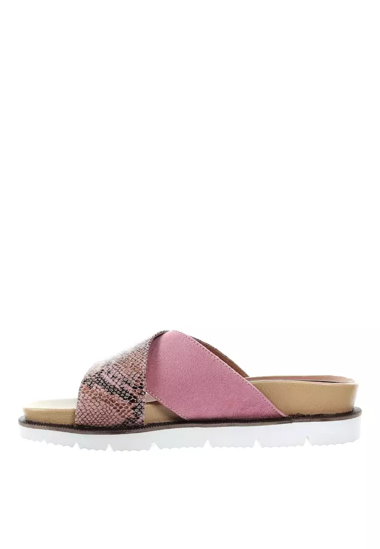PRODUIT PARFAIT Cross strap comfort slipper