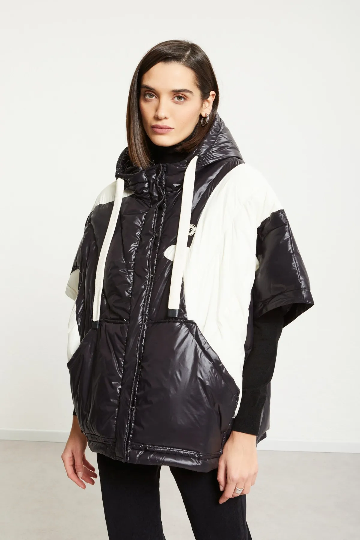 Puffer poncho